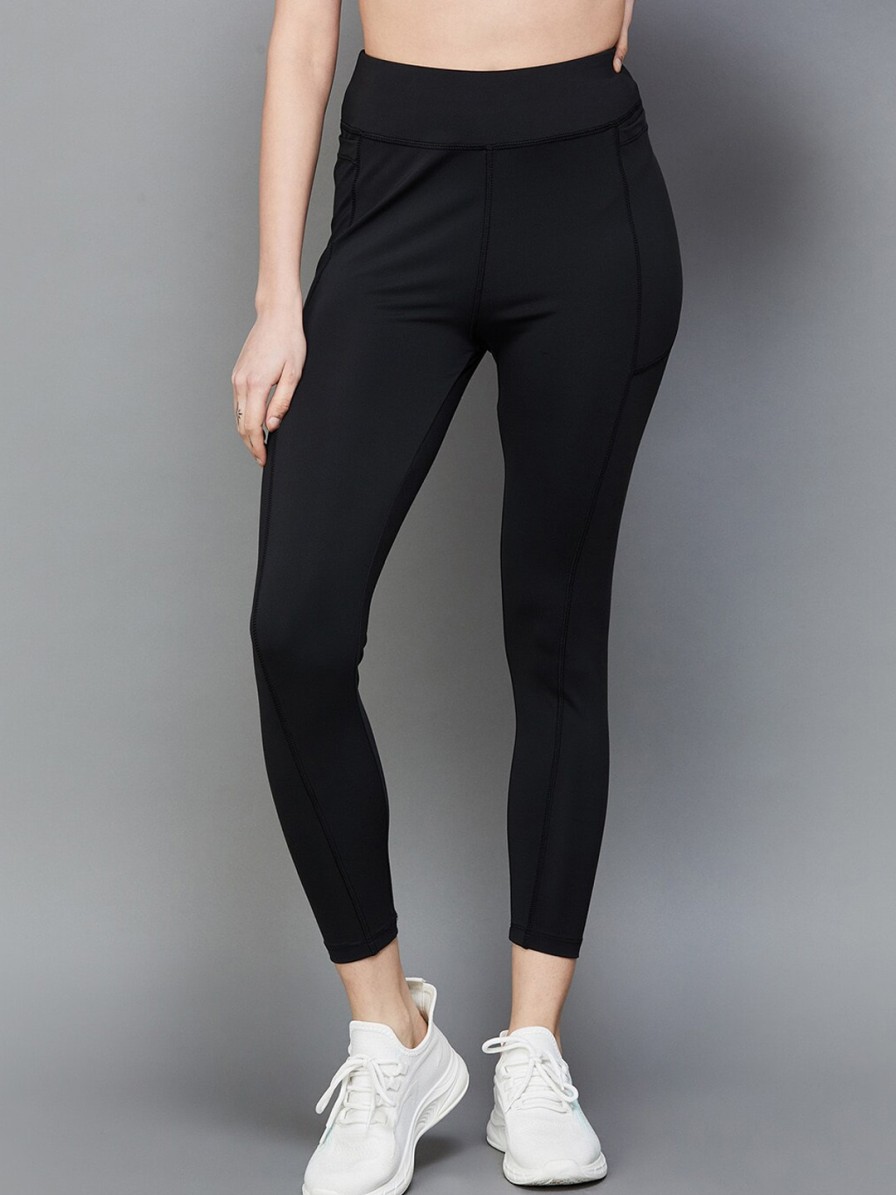 Women Kappa Clothing | Buy Kappa Women Slim Fit Ankle Length Tights - Apparel For Women