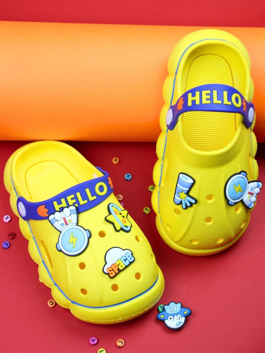 Kids BAESD Flipflops | Buy Baesd Infants Self Design Clogs - Footwear For Unisex Kids