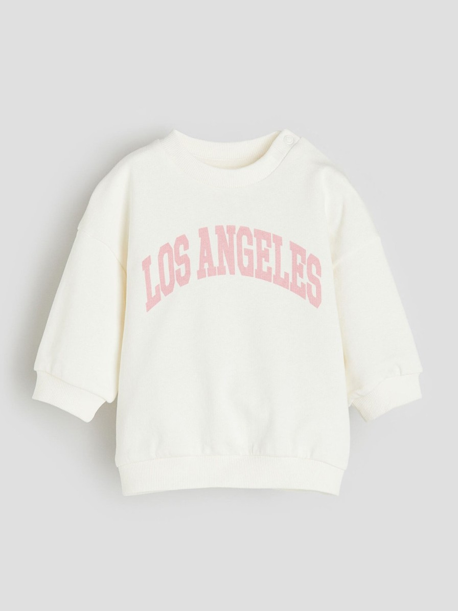 Kids H&M Winter Wear | Buy H&M Boys Text Print Cotton Sweatshirt - Apparel For Boys