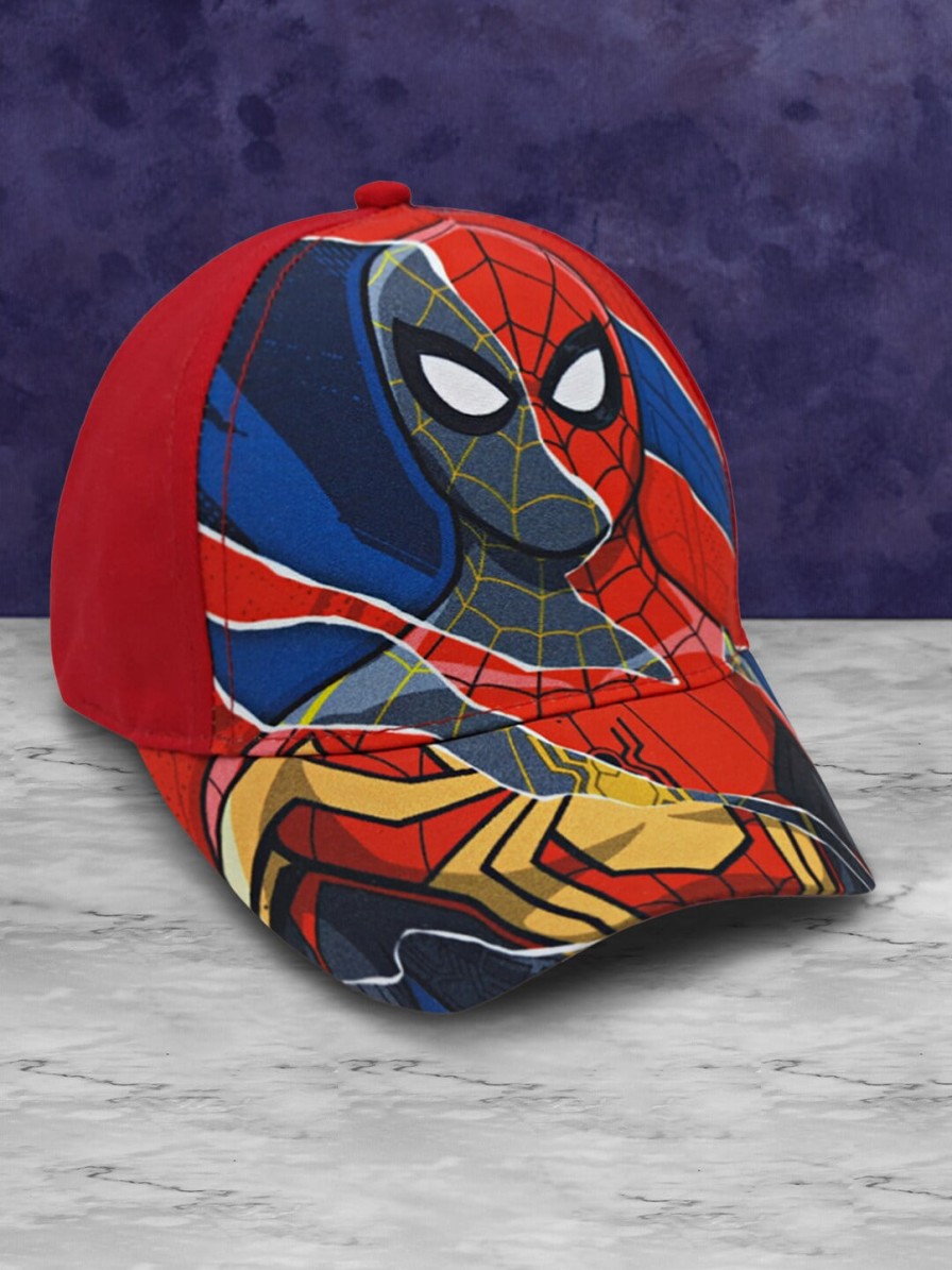 Kids Kids Ville Caps & Hats | Buy Kids Ville Boys Spiderman Printed Baseball Cap - Accessories For Boys