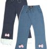 Kids MANZON Jeans, Trousers & Capris | Buy Manzon Girls Pack Of 2 Mid Rise Flared Jeans - Apparel For Girls