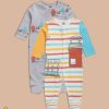 Kids MINI KLUB Rompers & Sleepsuits | Buy Mini Klub Infants Boys Pack Of 2 Printed Pure Cotton Sleepsuits - Apparel For Boys