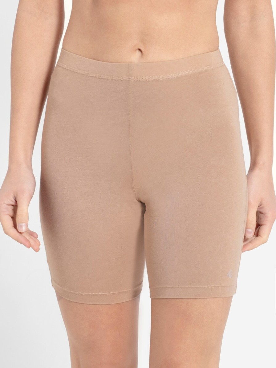 Women JocClearance Briefs | Buy Jockey Women Beige Solid Mid Rise Boy Shorts Briefs - Apparel For Women