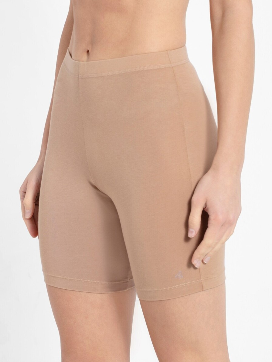 Women JocClearance Briefs | Buy Jockey Women Beige Solid Mid Rise Boy Shorts Briefs - Apparel For Women