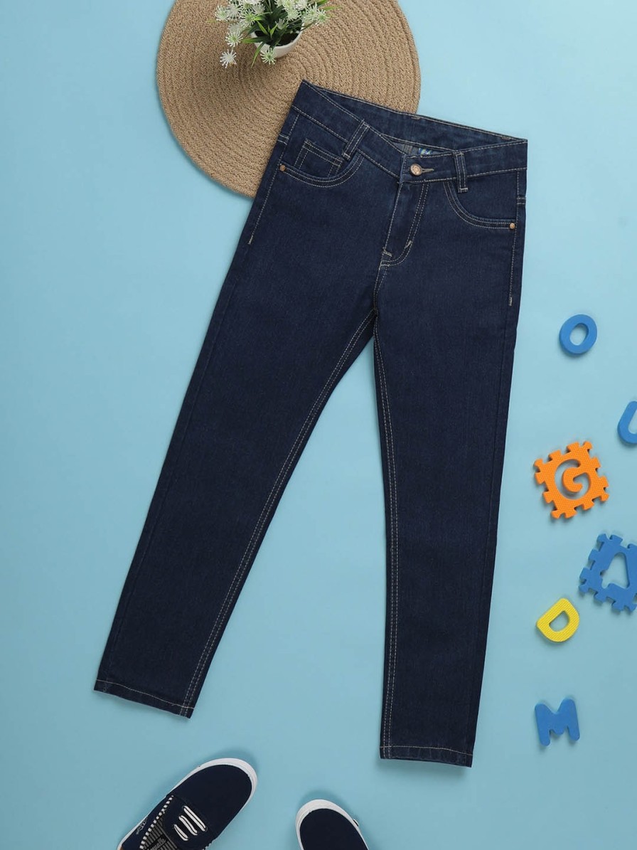 Kids V-Mart Jeans | Buy V Mart Boys Clean Look Regular Fit Cotton Jeans - Apparel For Boys