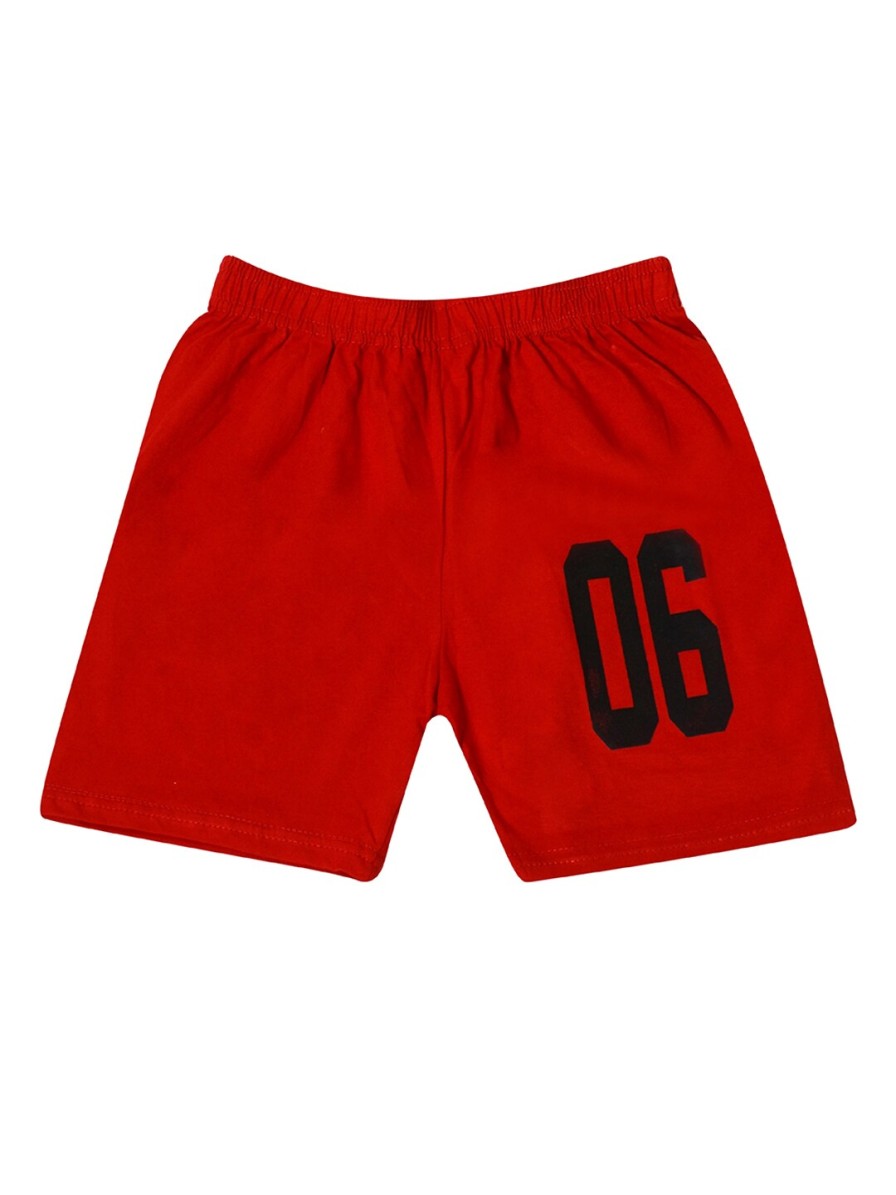 Kids BAESD Shorts | Buy Baesd Boys Pack Of 3 Typography Printed Pure Cotton Shorts - Apparel For Boys