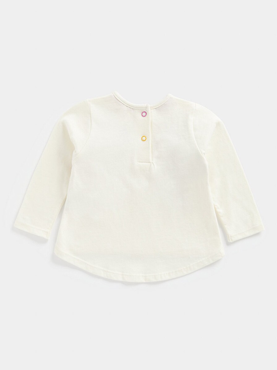 Kids mothercare Mothercare | Buy Mothercare Girls Applique Pure Cotton Top - Apparel For Girls