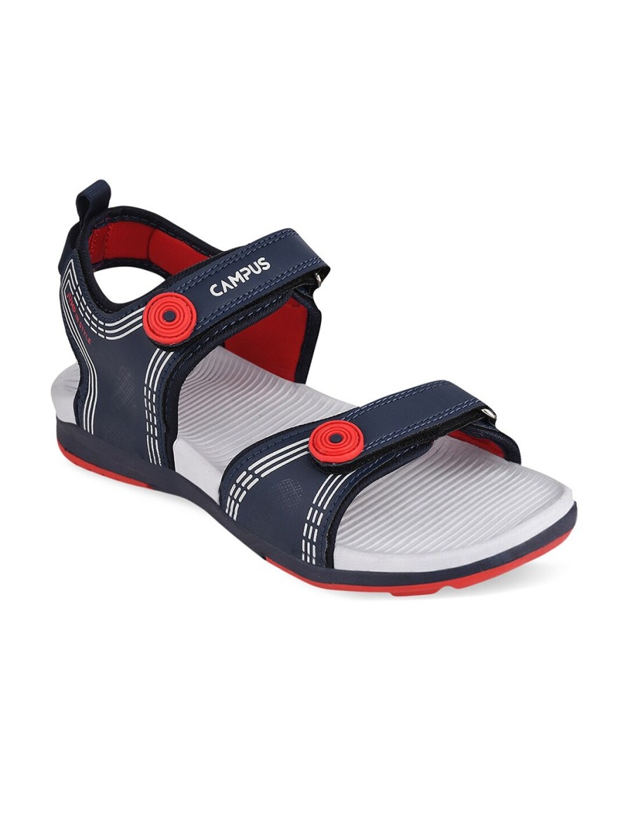 Kids Campus Sandals | Buy Campus Kids Navy Blue & Red Comfort Sandals - Footwear For Unisex Kids