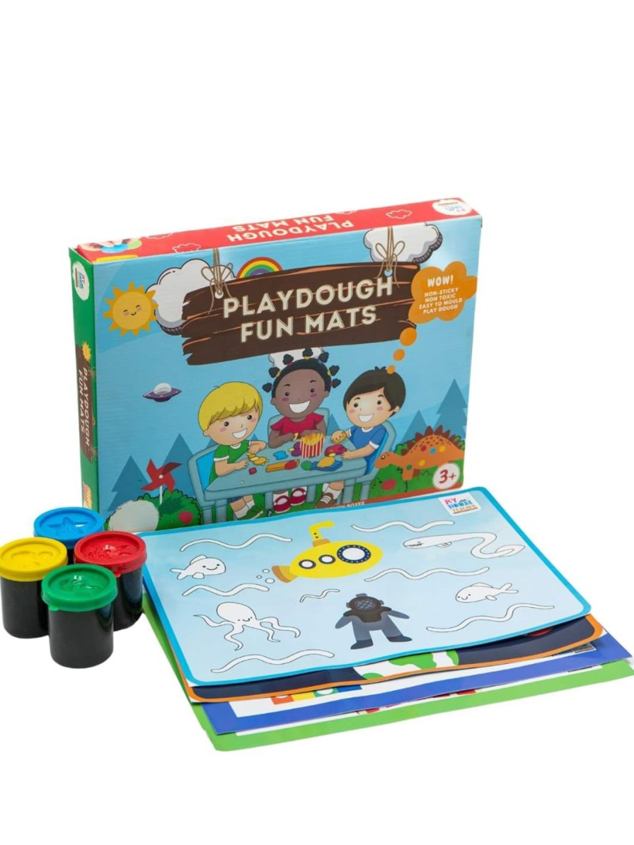 Kids My House Teacher Learning & Development | Buy My House Teacher Kids Play Dough With Reusable Mats Activity Box - Toys And Games For Unisex Kids