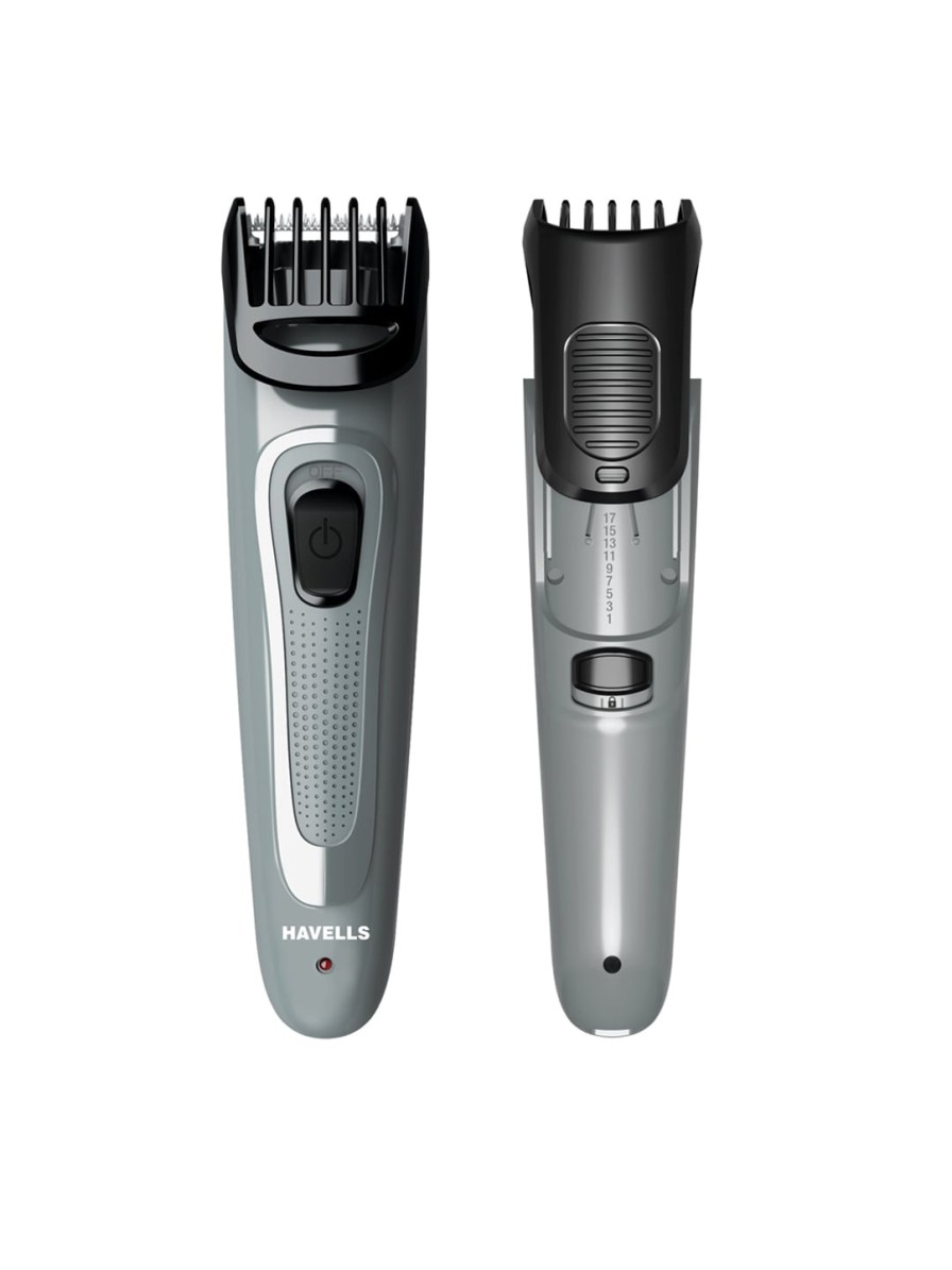 Men Havells Trimmers | Buy Havells Bt5100C Grey Rechargeable Beard Trimmer - Personal Care For Men