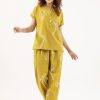 Women SANSKRUTIHOMES Sleepwear & Loungewear | Buy Sanskrutihomes Graphic Printed Pure Cotton Night Suit - Apparel For Women