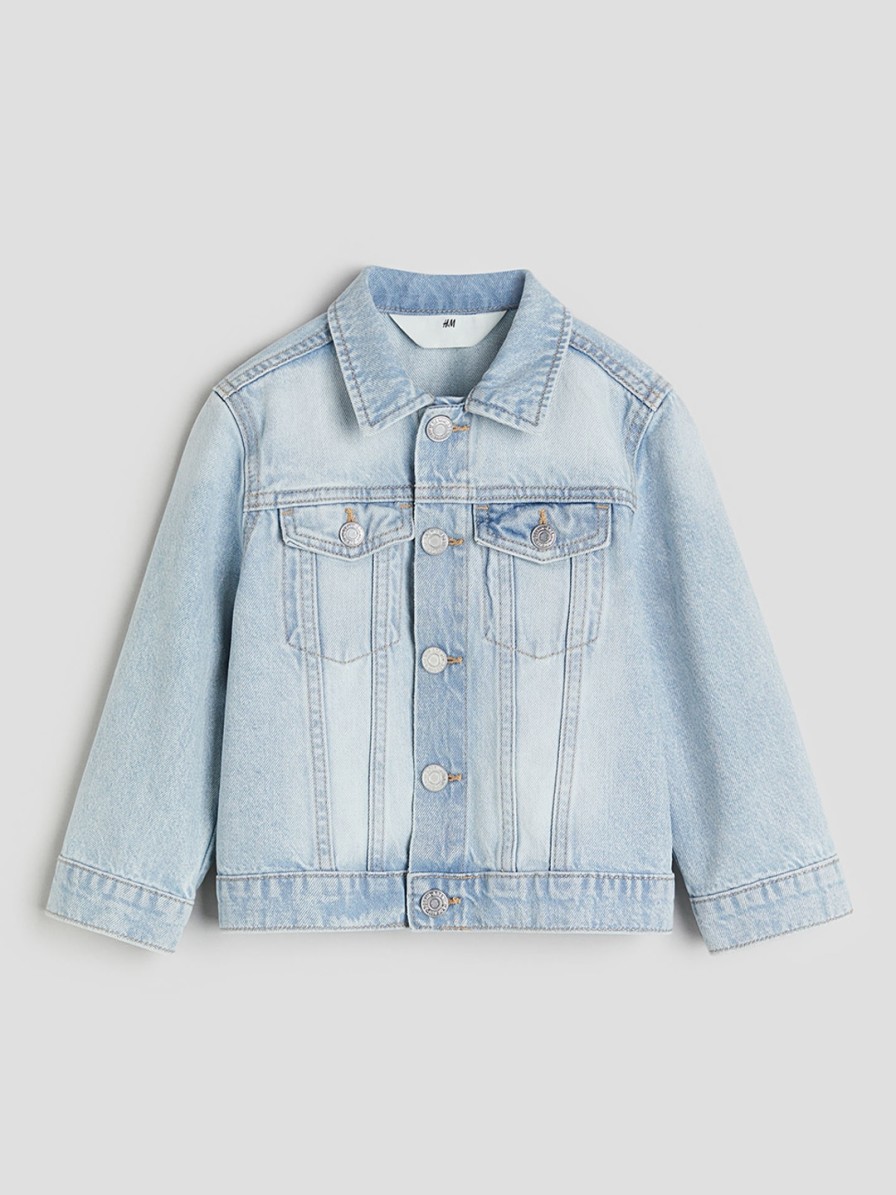 Kids H&M Jacket, Sweater & Sweatshirts | Buy H&M Girls Pure Cotton Denim Jacket - Apparel For Girls