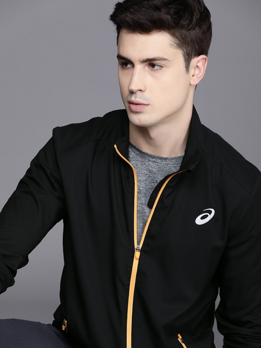 Men ASICS Jackets & Sweatshirts | Buy Asics Lightweight Solid M Fz Sporty Jacket - Apparel For Men