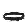 Men Louis Philippe Belts | Buy Louis Philippe Men Black Textured Leather Belt - Accessories For Men