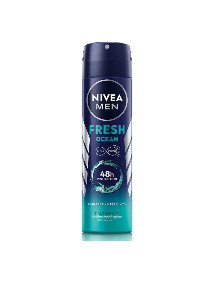 Men Nivea Deodorants | Buy Nivea Men Fresh Ocean Original Deodorant 150 Ml - Deodorant For Men 2274005 | Myntra