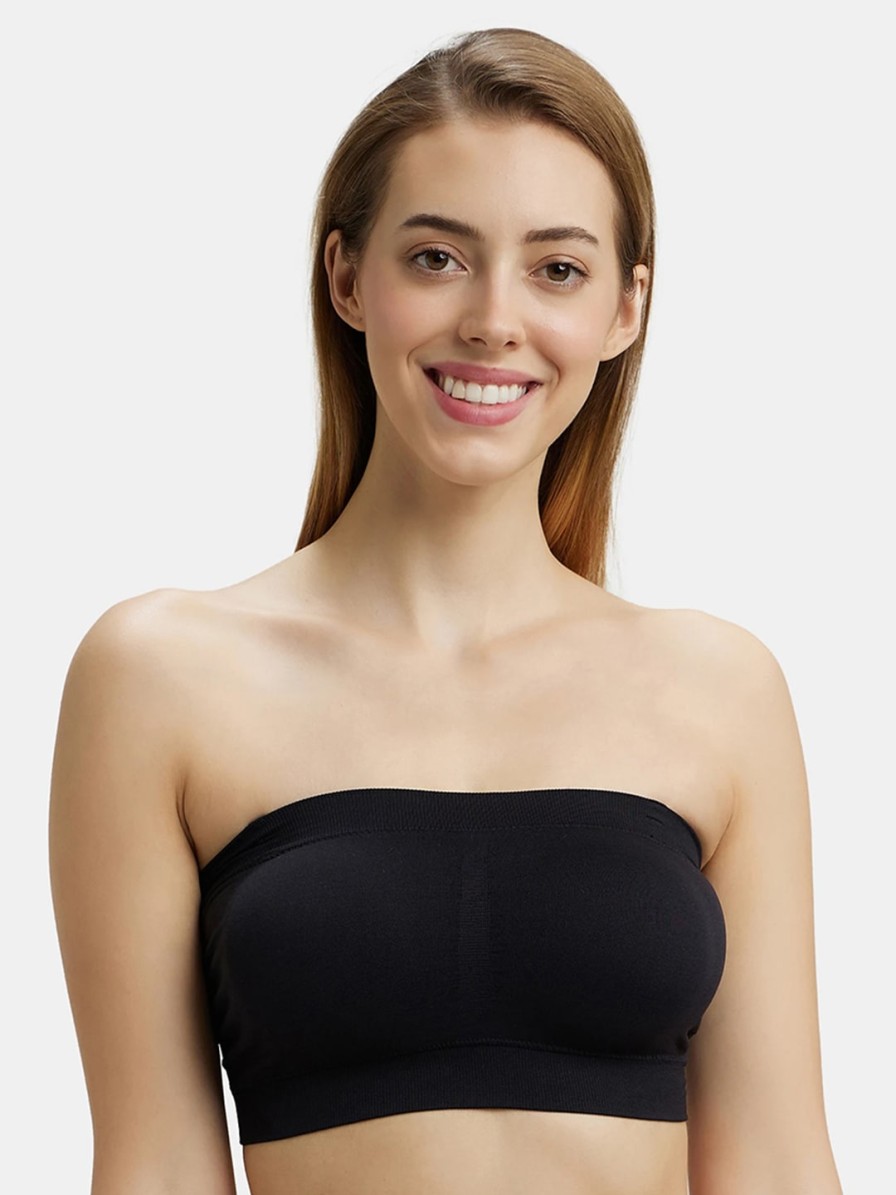 Women JocHot Bra | Buy Jockey Black Non Wired Bandeau Bra - Apparel For Women