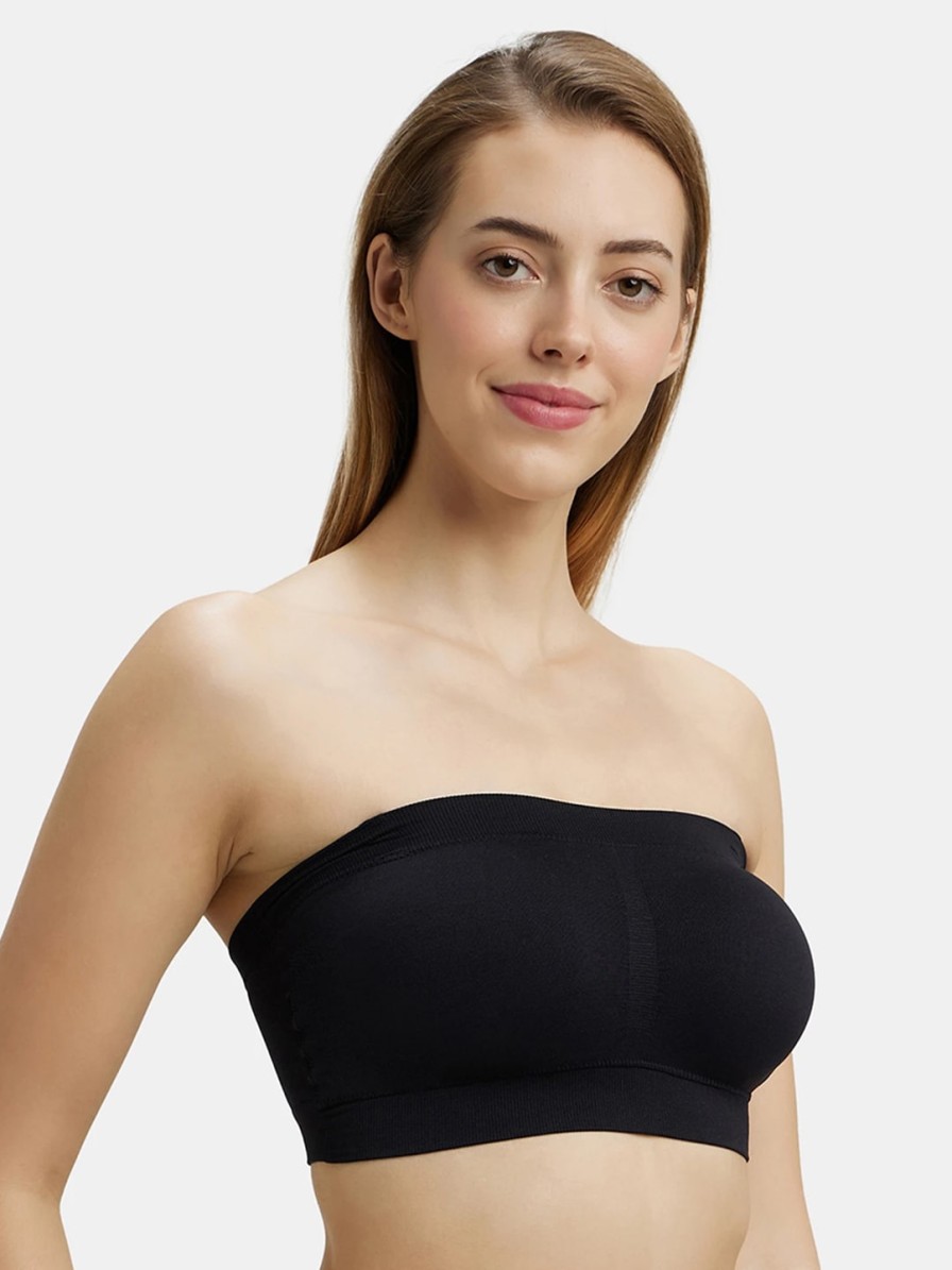 Women JocHot Bra | Buy Jockey Black Non Wired Bandeau Bra - Apparel For Women