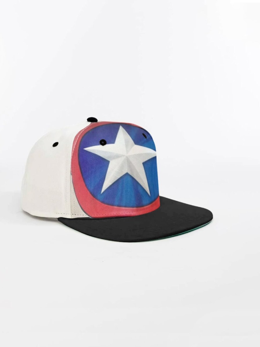 Kids BONKIDS Caps & Hats | Buy Bonkids Boys White Printed Baseball Cap - Accessories For Boys