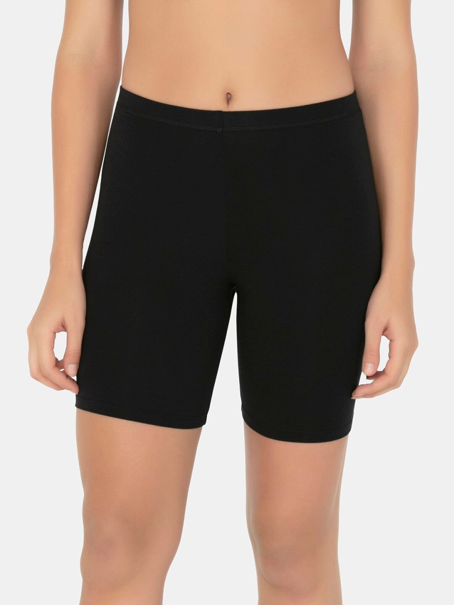 Women Amante Shorts & Skirts | Buy Amante Women Pack Of 2 Black & Nude Sport Shorts - Apparel For Women