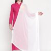 Women Dupatta Bazaar Dupattas & Shawls | Buy Dupatta Bazaar Women White Solid Dupatta - Apparel For Women