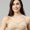 Women Enamor Bra | Buy Enamor Women Fab Cool Cotton Bra Full Coverage, Non Padded And Wirefree Ab75 - Apparel For Women