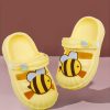 Kids Baby Moo Flipflops | Buy Baby Moo Kids Buzzing Bee Applique Waterproof Anti Skid Clogs - Footwear For Unisex Kids