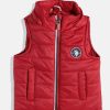 Kids U.S. Polo Assn. Kids Jacket, Sweater & Sweatshirts | Buy U.S. Polo Assn. Kids Boys Red Hooded Padded Gilet Jacket - Apparel For Boys