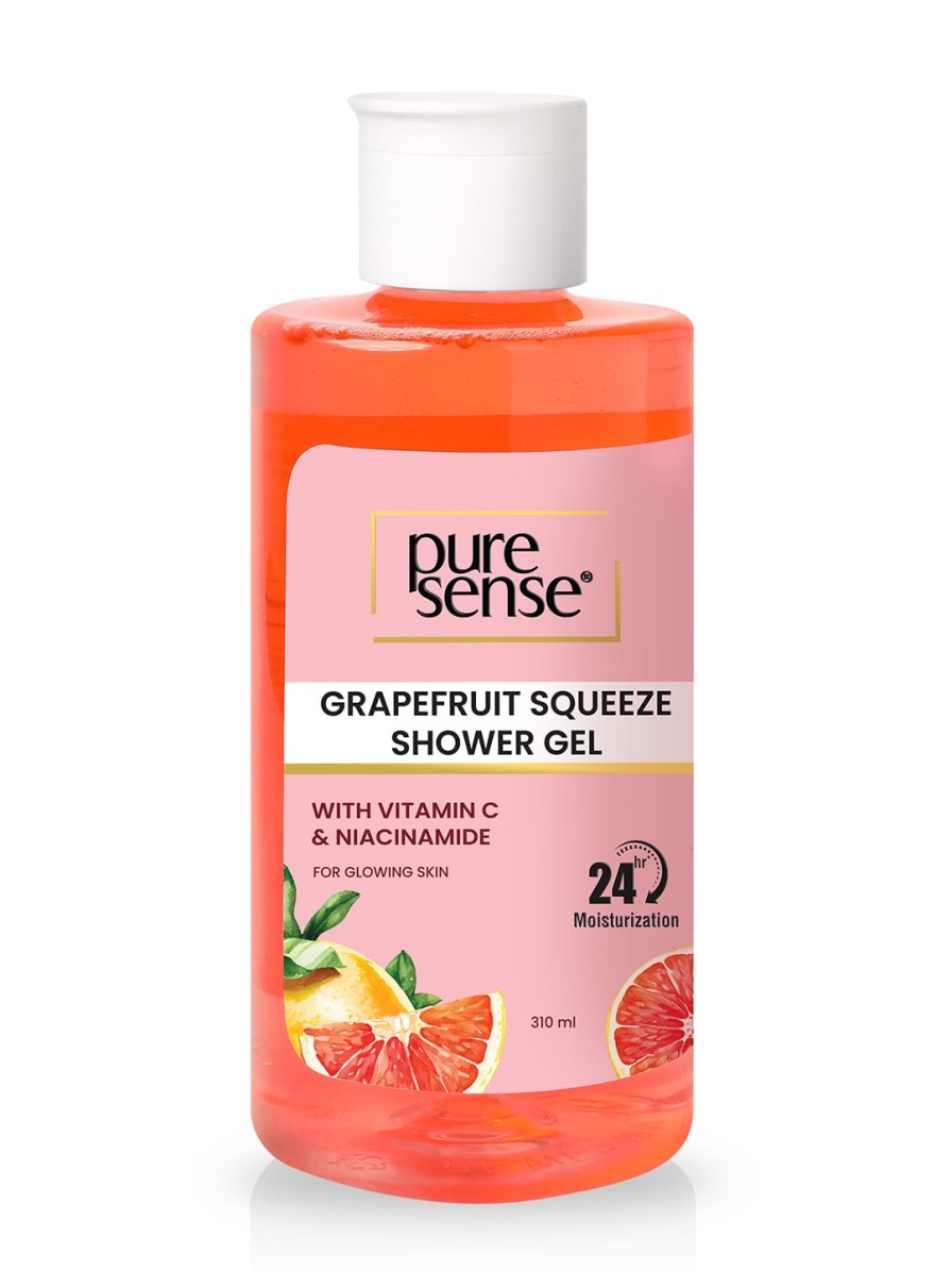 Women Pure Sense Skincare | Buy Pure Sense Shower Gel Grapefruit Squeeze For Moisturized Skin 310Ml - Personal Care For Unisex