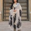 Women KALINI Kurtas & Suits | Buy Kalini V Neck Embroidered Floral Print Kurta With Trousers & Dupatta - Apparel For Women