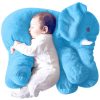 Kids DearJoy Soft Toys | Buy Dearjoy Kids Blue Cotton Elephant Shaped Baby Pillow - Toys And Games For Unisex Kids