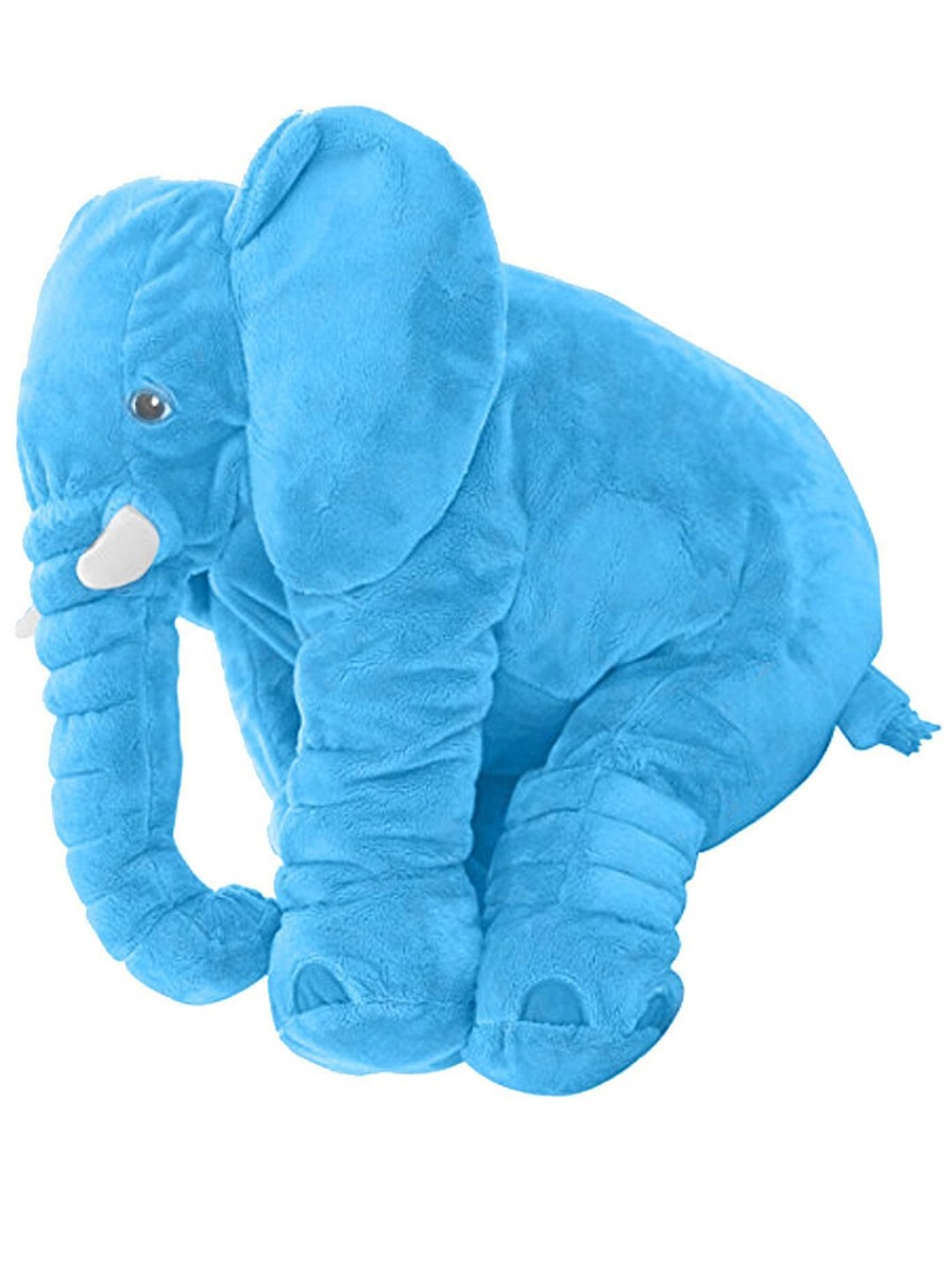 Kids DearJoy Soft Toys | Buy Dearjoy Kids Blue Cotton Elephant Shaped Baby Pillow - Toys And Games For Unisex Kids