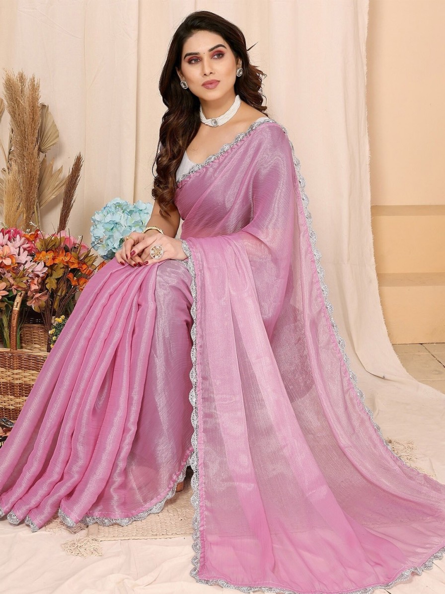 Women FABMORA Sarees | Buy Fabmora Embroidered Embellished Saree - Apparel For Women