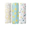 Kids haus & kinder Infant Care | Buy Haus & Kinder Jungle Collection Set Of 3 Printed Pure Cotton Soft Muslin Swaddle Wrap - Accessories For Unisex Kids