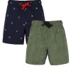 Kids PLUM TREE Nightwear & Loungewear | Buy Plum Tree Boys Pack Of 2 Printed Lounge Shorts - Apparel For Boys