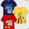 Kids YK Disney T-Shirts | Buy Yk Disney Boys Pack Of 3 Mickey And Friends Printed T Shirts - Apparel For Boys