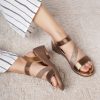 Women Shezone Heels | Buy Shezone Copper Toned Comfort Heels - Footwear For Women