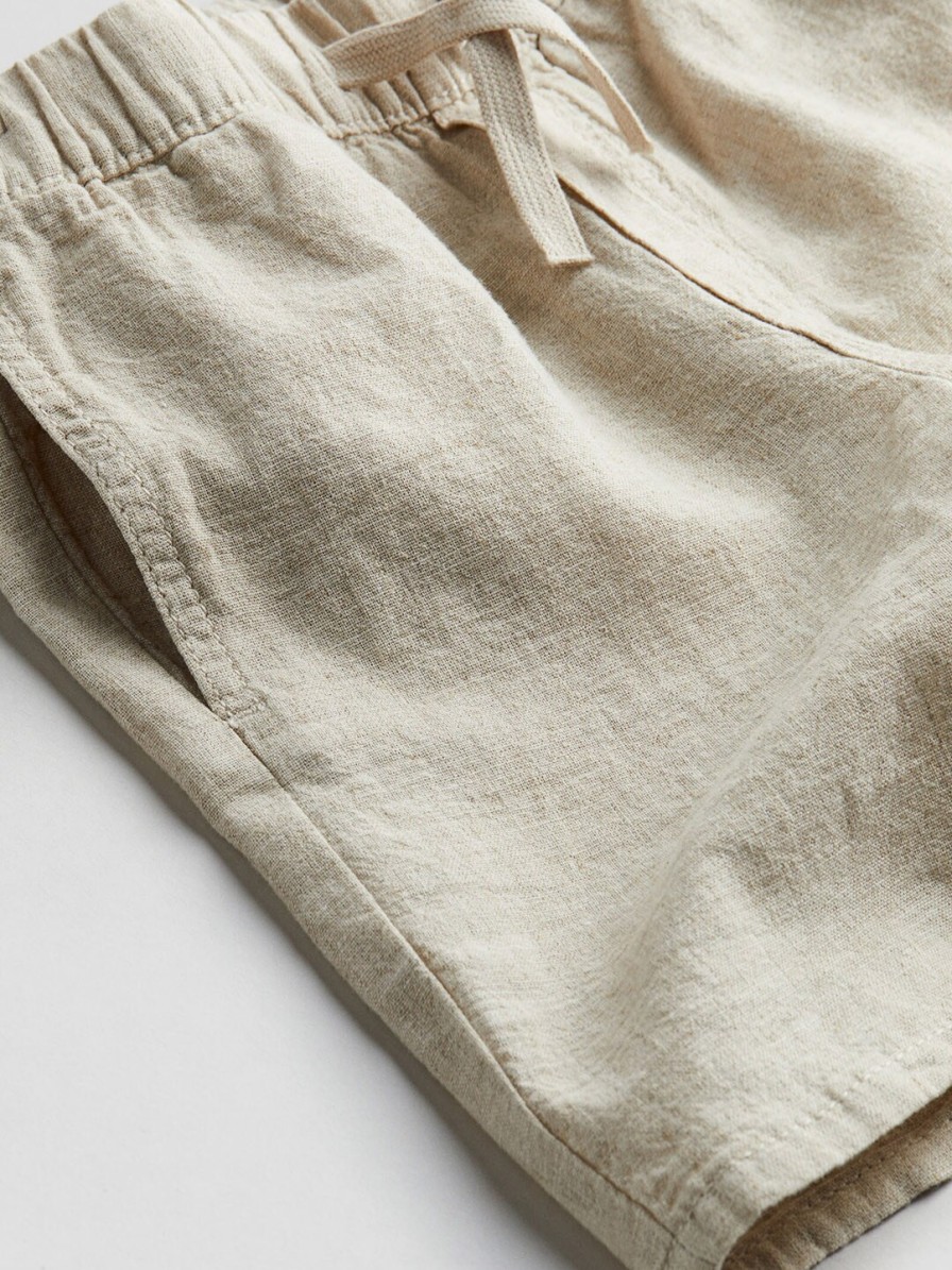 Kids H&M Shorts | Buy H&M Boys Linen Blend Pull On Shorts - Apparel For Boys