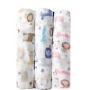 Kids Trance Home Linen Infant Care | Buy Trance Home Linen Kids Set Of 3 Printed Pure Cotton Malmal Swaddle Cloth - Accessories For Unisex Kids