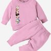 Kids Minicult Clothing Sets | Buy Minicult Kids Mickey & Friends Printed Sweatshirt And Joggers - Apparel For Unisex Kids