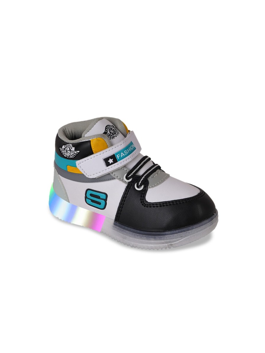 Kids BAESD Casual Shoes | Buy Baesd Kids Colourblocked Lightweight Lighting Sneakers - Footwear For Unisex Kids