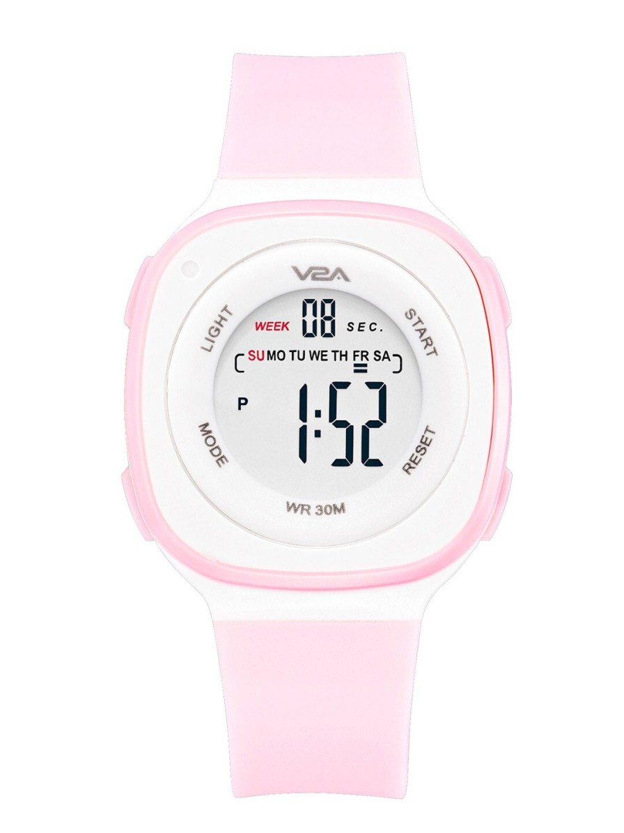 Kids V2A Watches | Buy V2A Girls Regular Style Straps Digital Multi Function Watch Dk2207 - Accessories For Girls