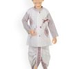 Kids BAESD Ethnic Wear | Buy Baesd Boys Printed Cotton Sherwani Set - Apparel For Boys