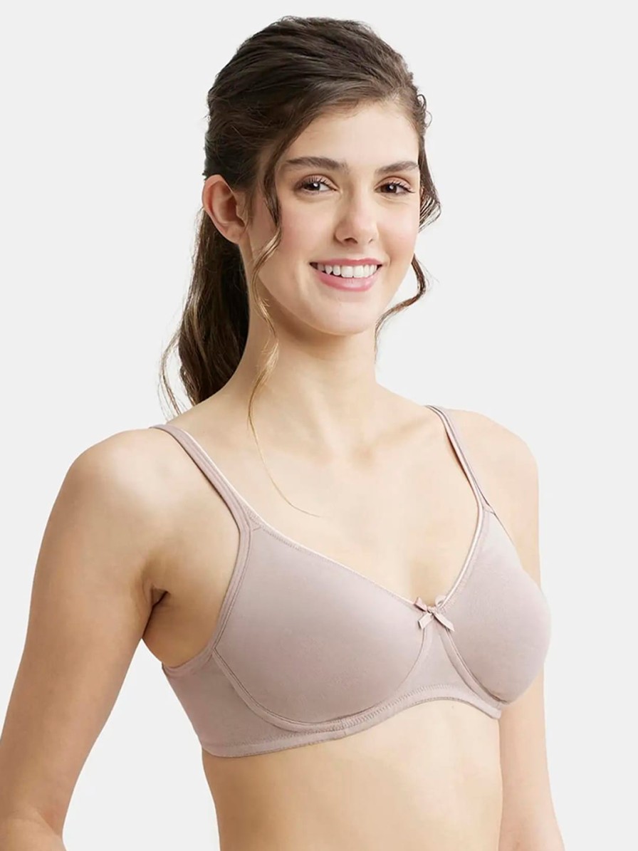 Women JocNew Bra | Buy Jockey Wirefree Non Padded Super Combed Cotton Stretch Medium Coverage Everyday Bra 1722 - Apparel For Women