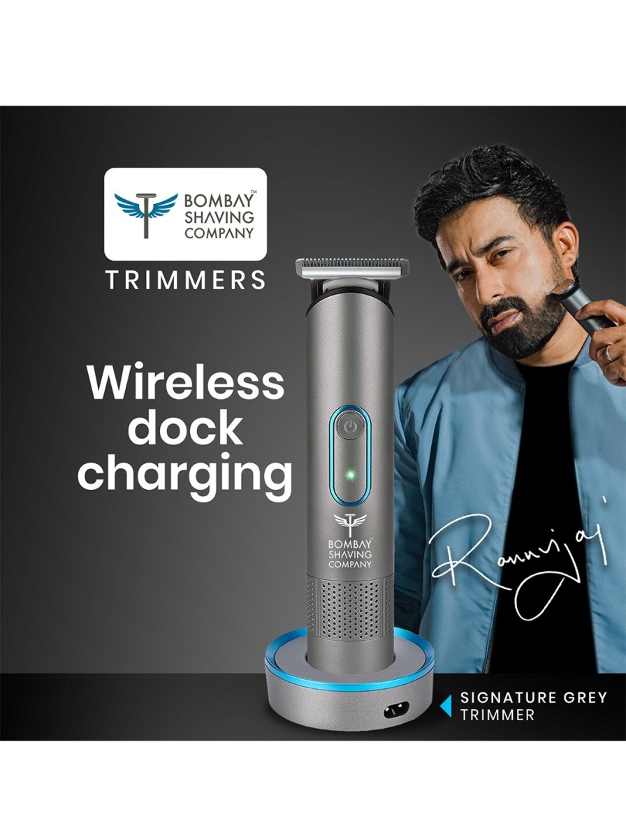 Men Bombay Shaving Company Trimmers | Buy Bombay Shaving Company Men Grey & Blue All In One Beard Trimmer - Personal Care For Men