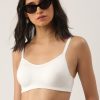 Women DressBerry Bra | Buy Dressberry White Solid Non Wired Lightly Padded T Shirt Bra Db Cam Pad 01C - Apparel For Women