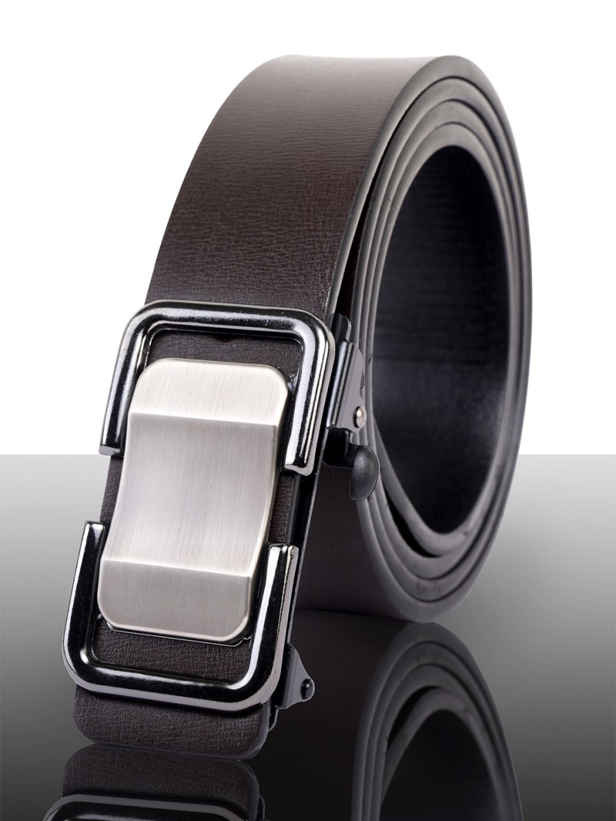 Men BuckleUp Belts | Buy Buckleup Men Brown Solid Leather Belt - Accessories For Men