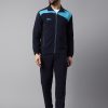 Men Shiv Naresh Tracksuits | Buy Shiv Naresh Colourblocked Mock Collar Gym Tracksuit - Apparel For Men