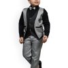 Kids BAESD Party Wear | Buy Baesd Single Breasted Three Piece Party Suit - Apparel For Boys