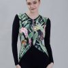 Women Keepfit Swimwear | Buy Keepfit Tropical Printed Long Sleeves Swim Legsuit With Medium Coverage - Apparel For Women