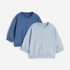 Kids H&M Winter Wear | Buy H&M Infants Boys 2 Pack Cotton Sweatshirts - Apparel For Boys